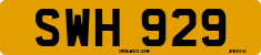 License plate of the United Kingdom, 1932 year system