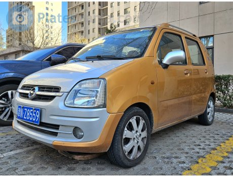 津N·Z8559, Opel Agila