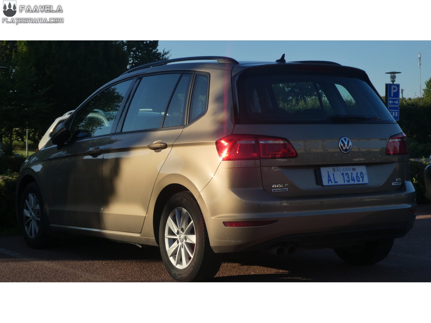 ÅL 13469, Volkswagen Golf Sportsvan 1st gen (5G) (SV), 2014–2020