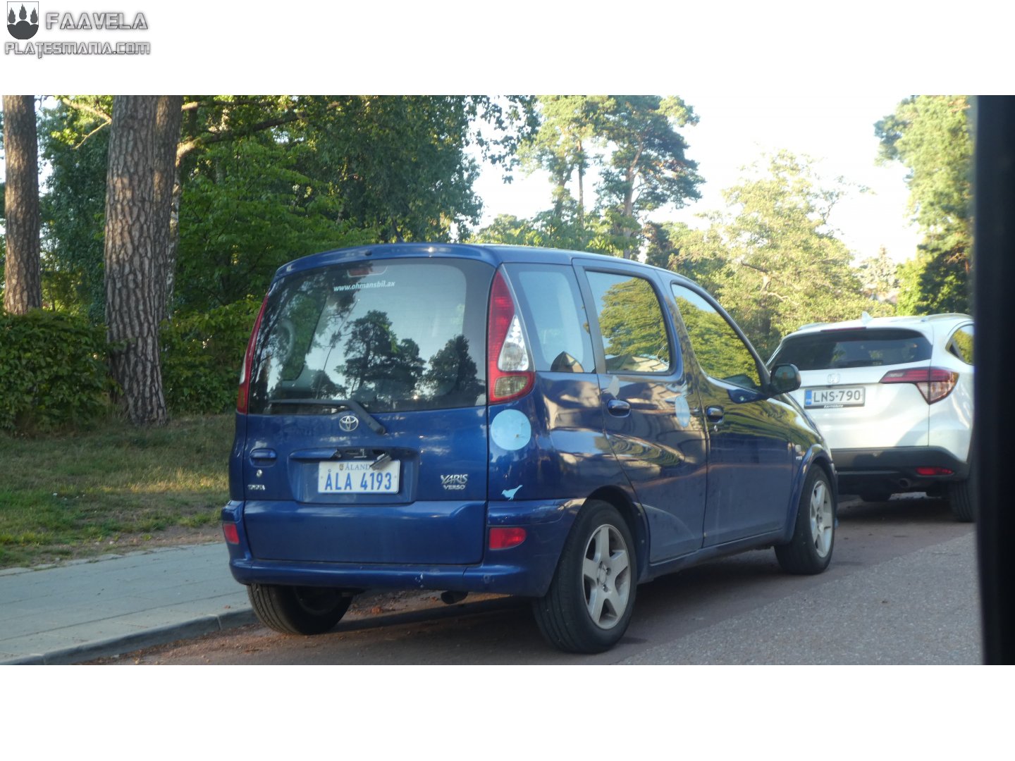 ÅLA 4193, Toyota Yaris Verso 1st gen (XP20), 1999–2006