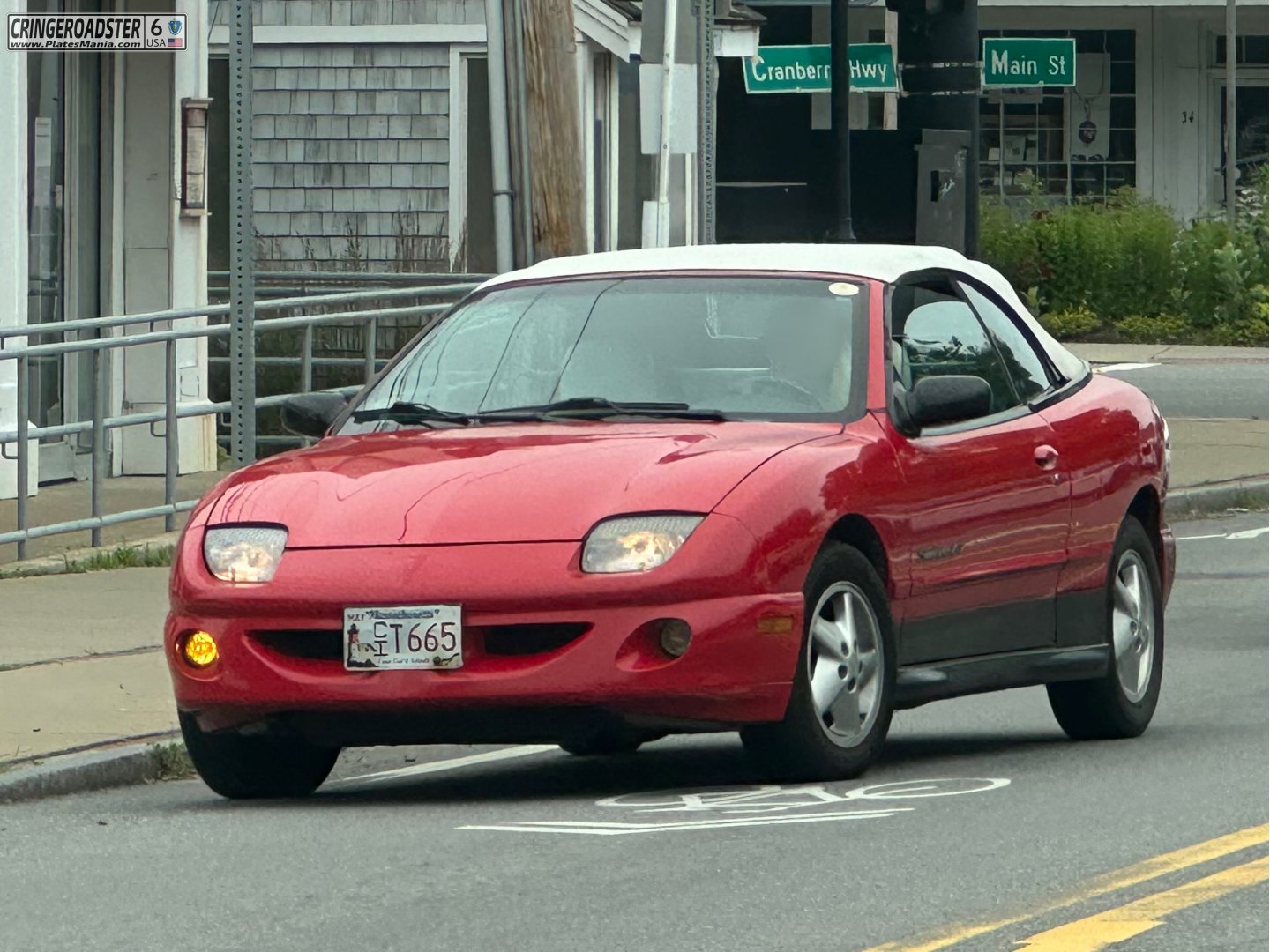 CI T665, Pontiac Sunfire 1st gen Convertible, 1995-1999
