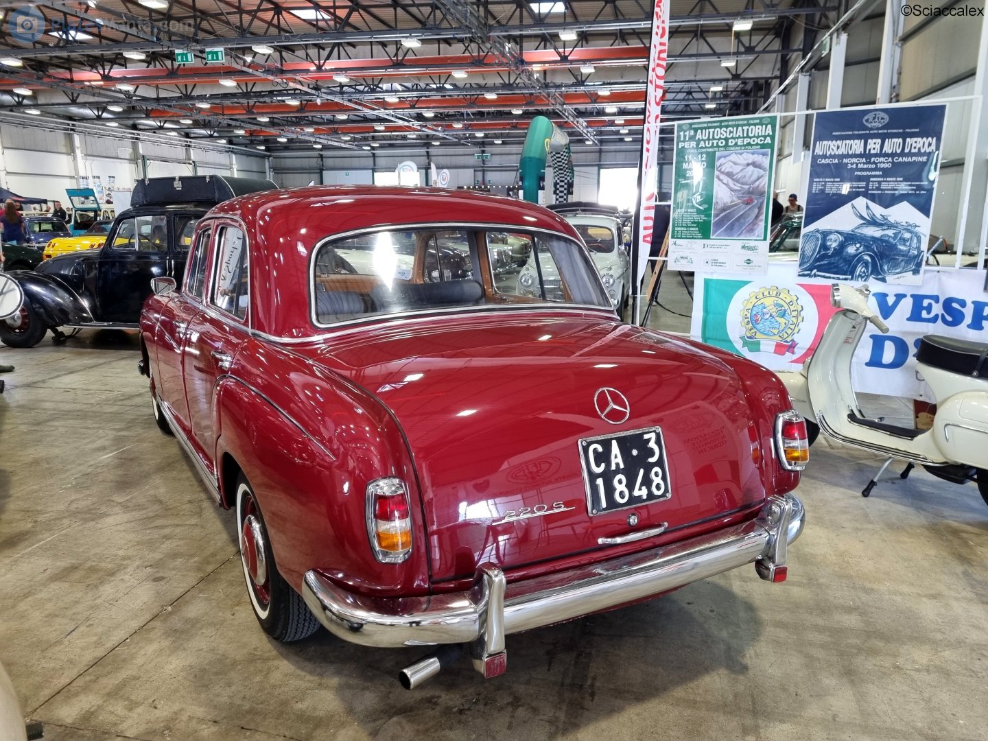 CA 31848, Mercedes-Benz Type 219/220 220SE Sedan (W128), 1958–1959