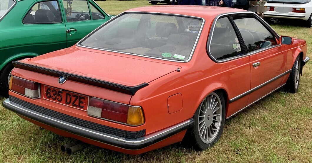 635DZE, BMW 6 Series 1st gen (E24), 1976­–1989