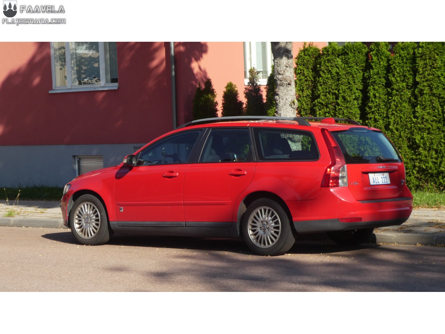ÅLL 222, Volvo V50 1st gen (545), facelift, 2007–2012
