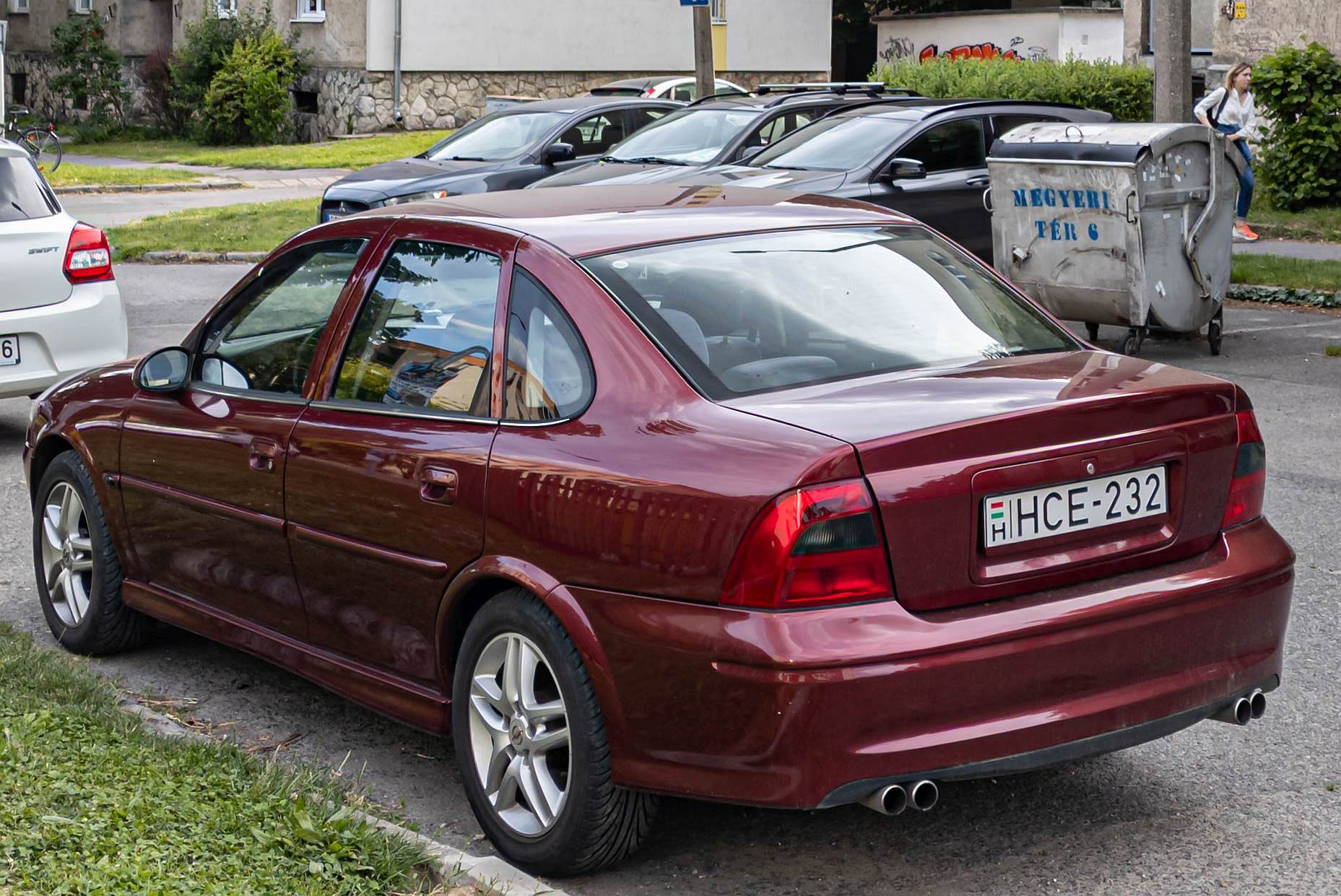 HCE-232, Opel Vectra 2nd gen Sedan (B; J96), 1995–2002