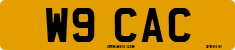 License plate of the United Kingdom, 1983 year system
