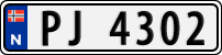 License plate of Norway, Trailers, motorcycles, special vehicles