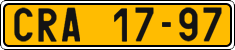 License plate of the Czech Republic, Commercial vehicles (1960)