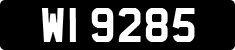 License plate of the United Kingdom, 1903 year system
