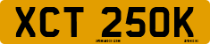 License plate of the United Kingdom, 1963 year system