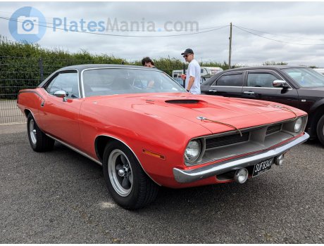 SUF 834H, Plymouth Barracuda
