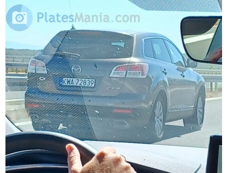 KWA 72839, Mazda CX-9