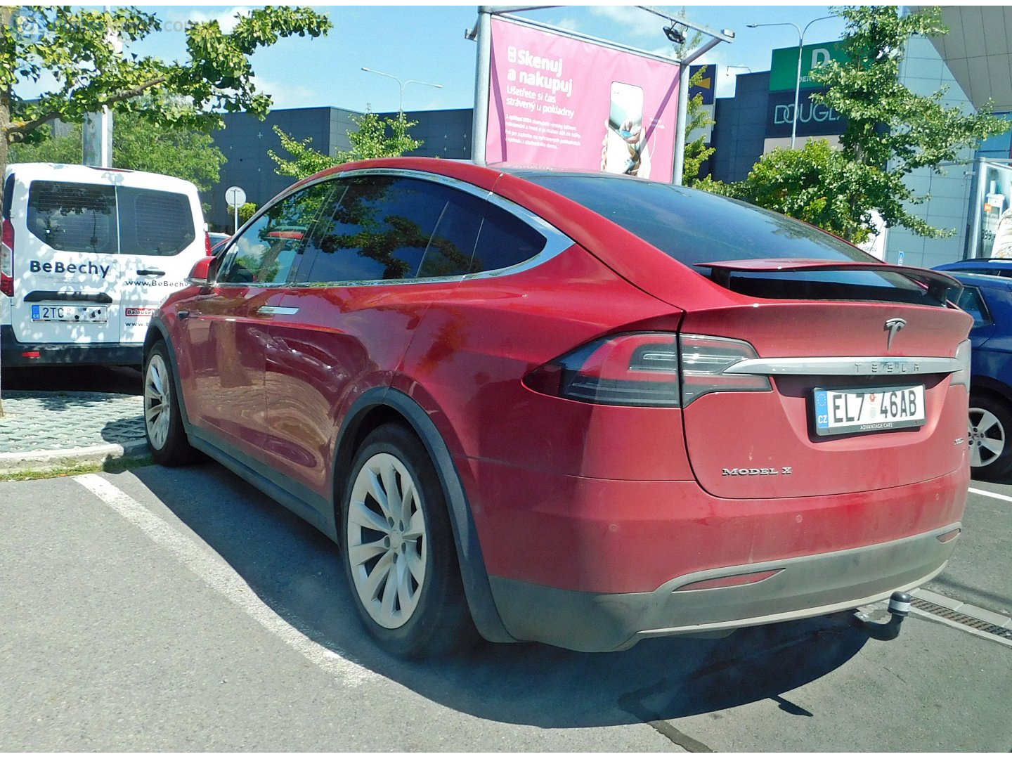 EL7 46AB, Tesla Model X 1st gen (5YJX), 2015–