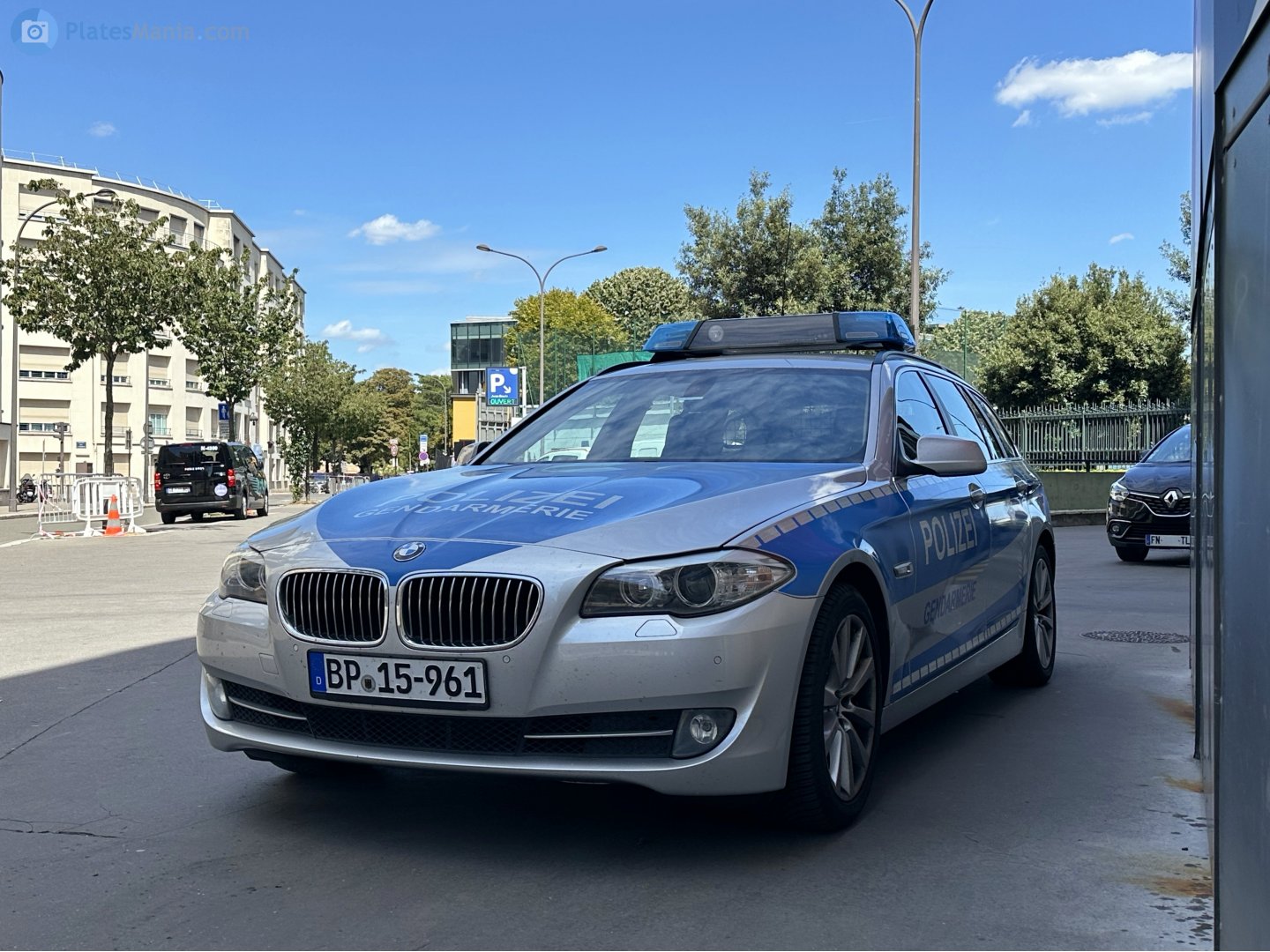 BP 15-961, BMW 5 Series 6th gen Touring (F11), 2010–2017