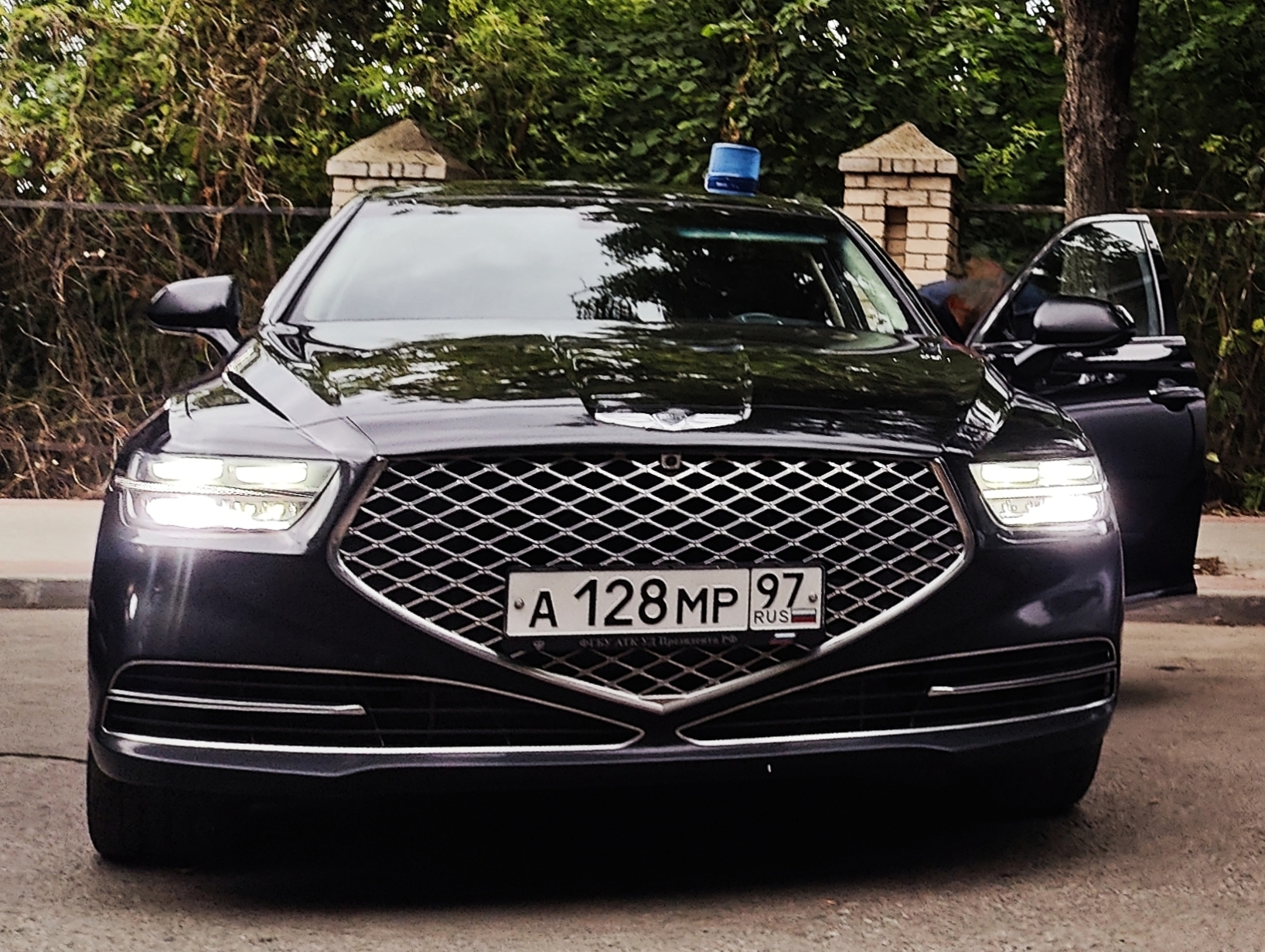 а 128 мр 97, Genesis G90 1st gen (HI), facelift, 2019–