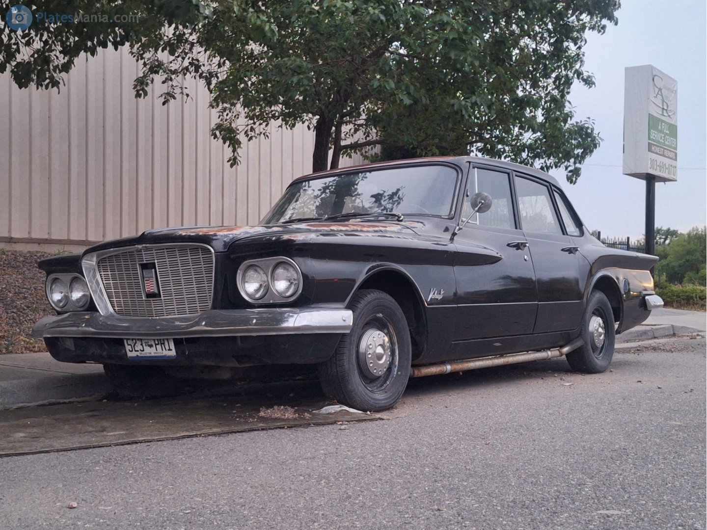 523-PRI, Plymouth Valiant 1st gen 4-door Sedan (RV/SV; A-body), 1959–1962