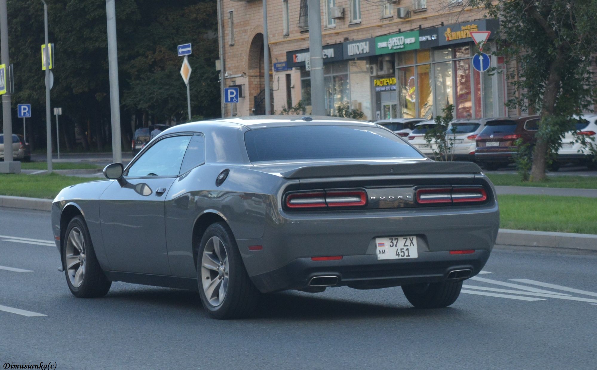 37 ZX 451, Dodge Challenger 3rd gen (LA/LC), facelift, 2014–2023