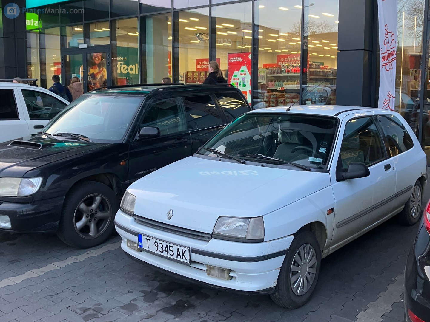 T 9345 AK, Renault Clio 1st gen 3-door Hatch (C57), 1990–1996
