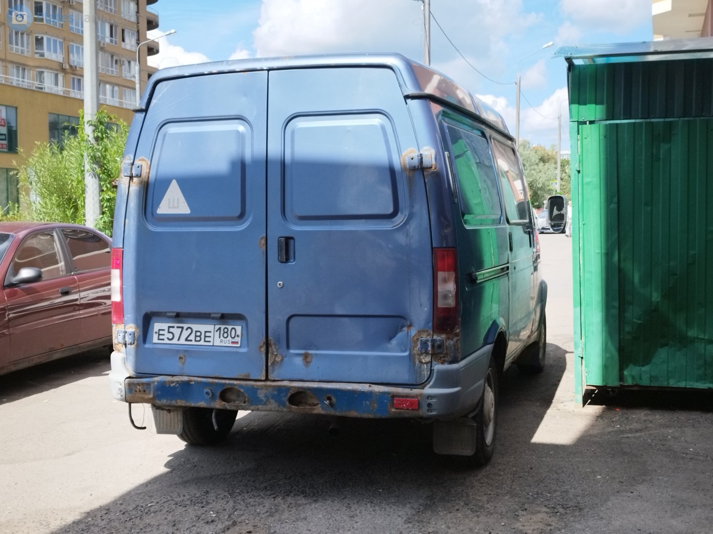 е 572 ве 180, GAZ Соболь (Sobol) 2752 Van, facelift, 2003–