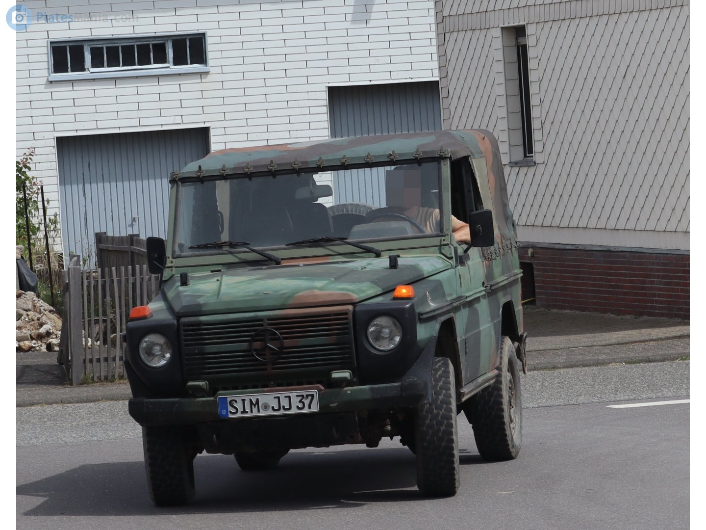 SIM JJ 37, Mercedes-Benz G-Klasse Wolf Open-Roof SUV (W460/W461/W462; Military-spec), 1979–