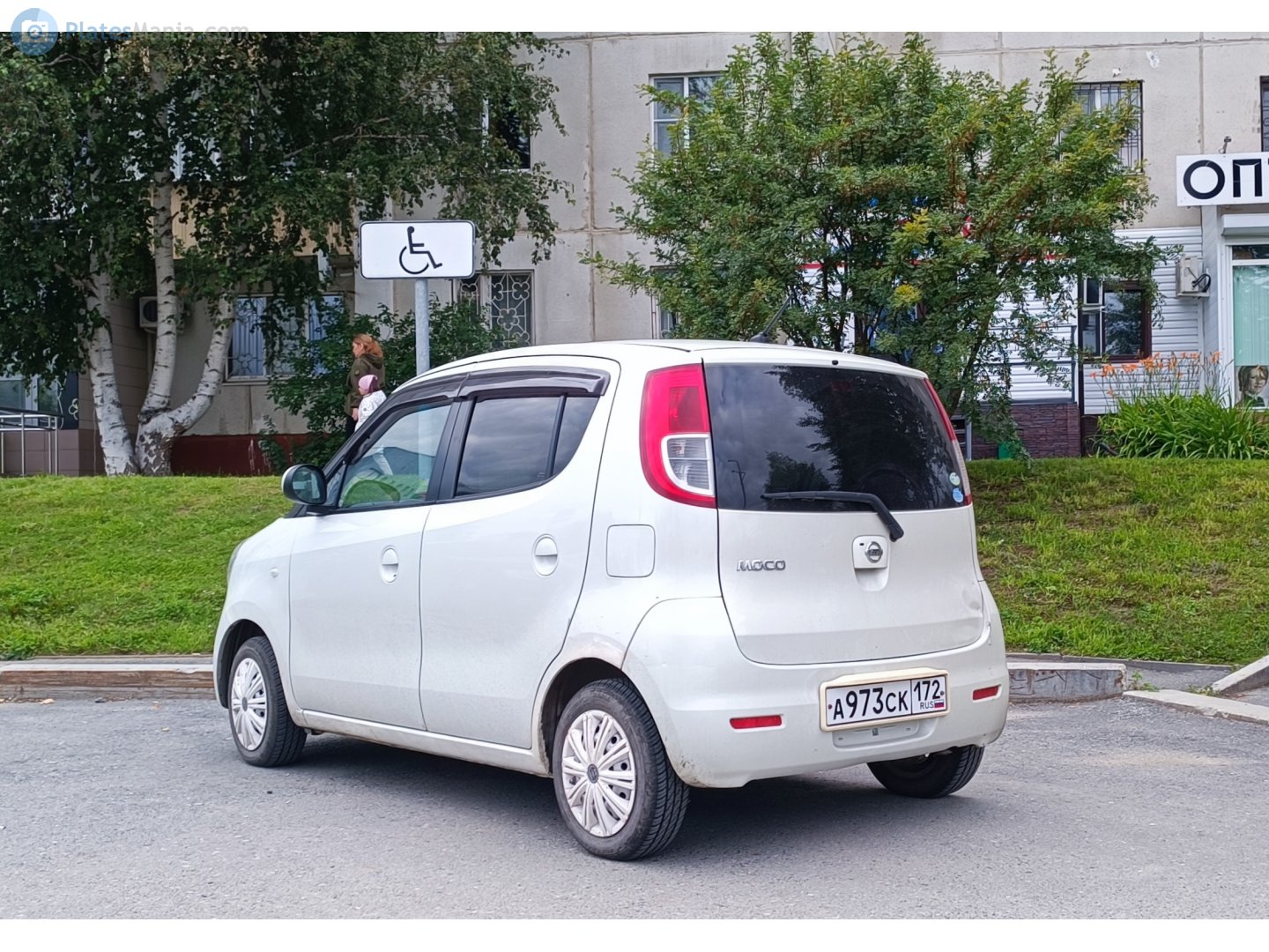 а 973 ск 172, Nissan Moco 