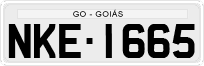 License plate of Brazil, Private owners (1990)