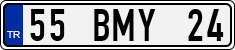 License plate of Turkey, Regular plates