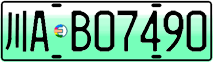 License plate of China, Electric vehicles