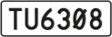License plate of New Zealand, AB1(234)