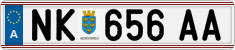 License plate of Austria, Regular plates