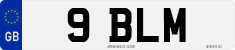 License plate of the United Kingdom, 1932 year system
