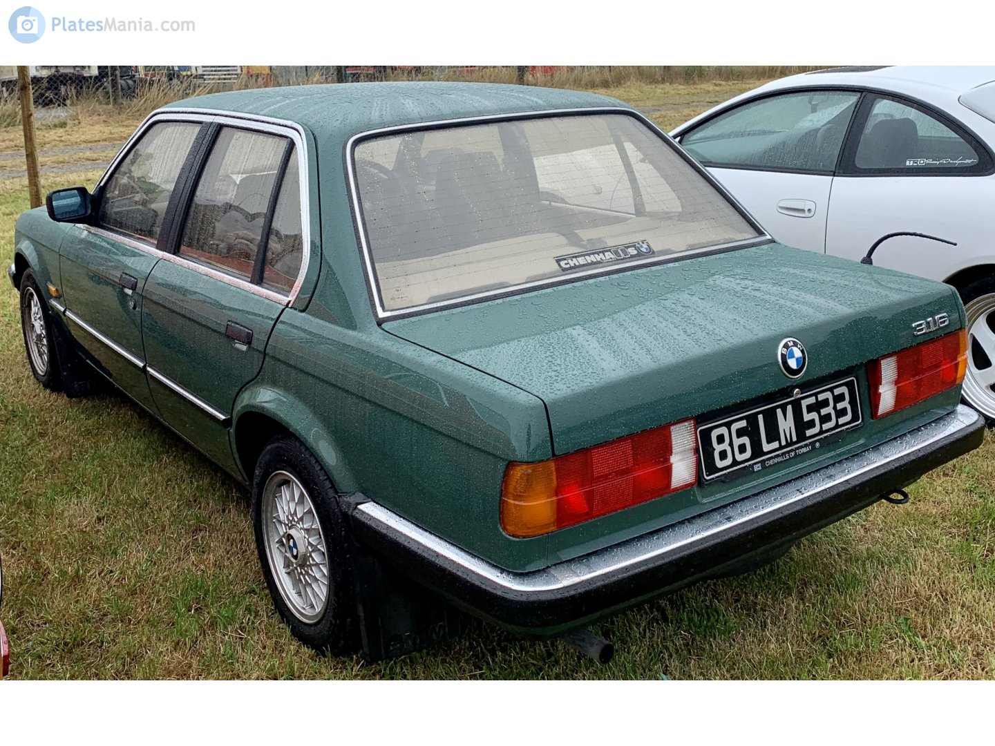 86-LM-533, BMW 3 Series 2nd gen Sedan (E30), 1983–1991