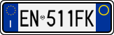 License plate of Italy, Cars (1994 year series)