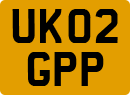 License plate of the United Kingdom, 2001 year system