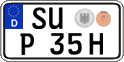 German license plate, Plates for oldtimers (type 