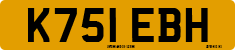 License plate of the United Kingdom, 1983 year system