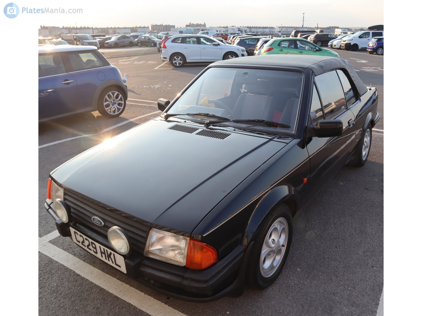 C229HKL, Ford Escort 3rd gen Cabriolet (ALD; Global-market), 1983–1986