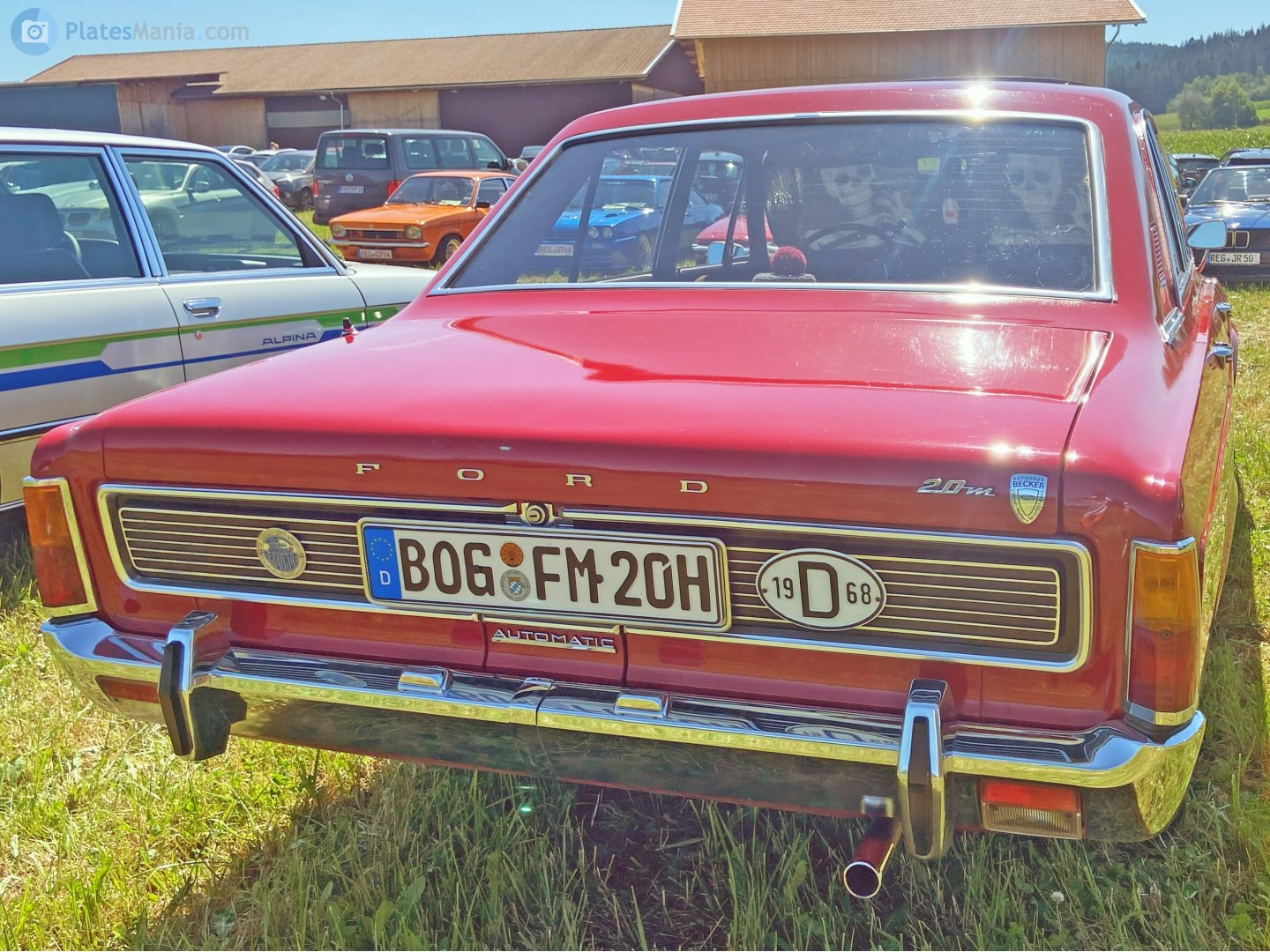 BOG FM 20 H, Ford Taunus 5th gen 17M/20M/26M 4-door Sedan (P7b), facelift, 1968–1971