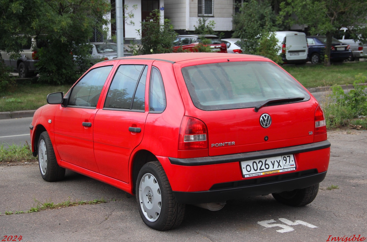 о 026 ух 97, Volkswagen Pointer 2nd gen 5-door Hatch (G3; 37/5X/5W; MX- and RU-market), 1st facelift, 2000–2006