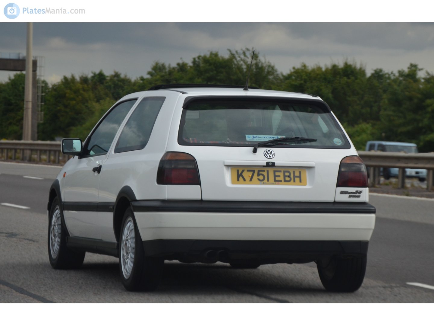 K751EBH, Volkswagen Golf 3rd gen 3-door Hatch (1H1), 1991–1997