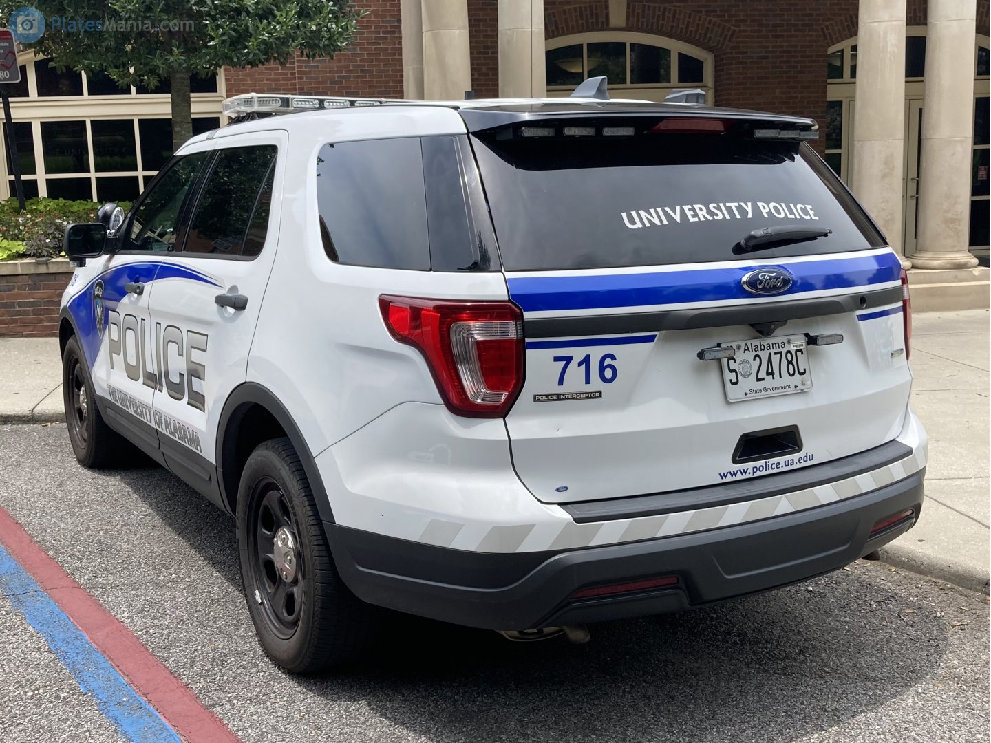 S 2478C, Ford Police Interceptor Utility 1st gen (U502), facelift, 2015–2019