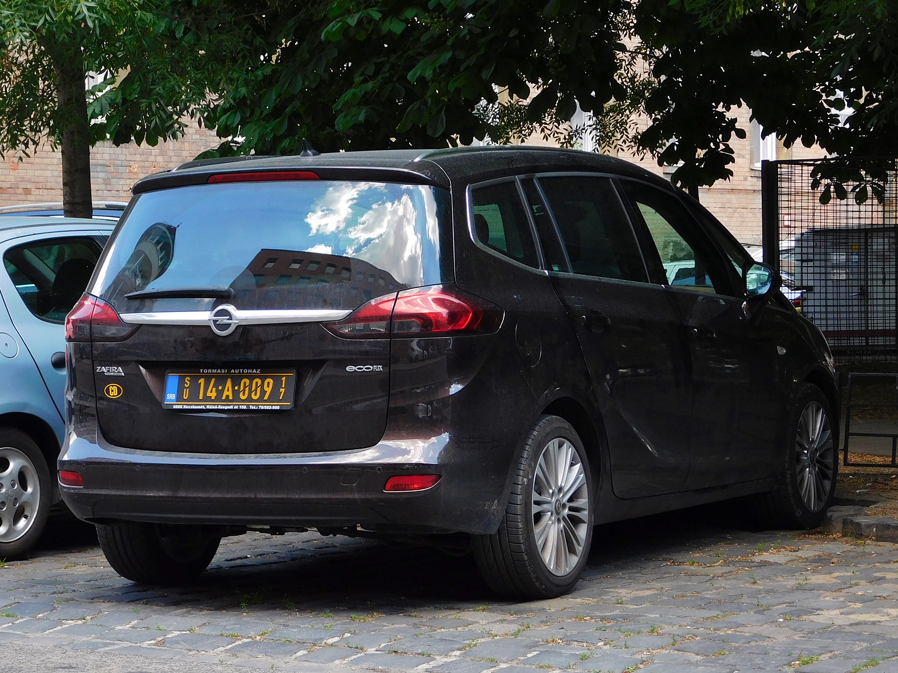 SU 14-A-009, Opel Zafira 3rd gen to be resorted