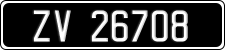 License plate of Ireland, Oldtimers
