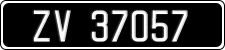 License plate of Ireland, Oldtimers