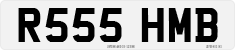 License plate of the United Kingdom, 1983 year system