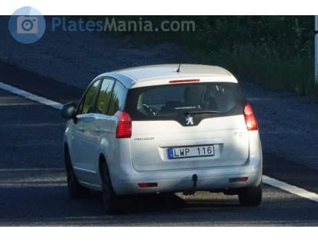 LWP 116, Peugeot 5008