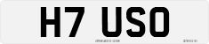 License plate of the United Kingdom, 1983 year system