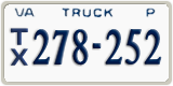 Virginia, Trucks (T/A 12(3)-345)