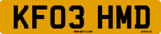 License plate of the United Kingdom, 2001 year system
