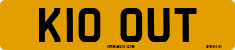 License plate of the United Kingdom, 1983 year system